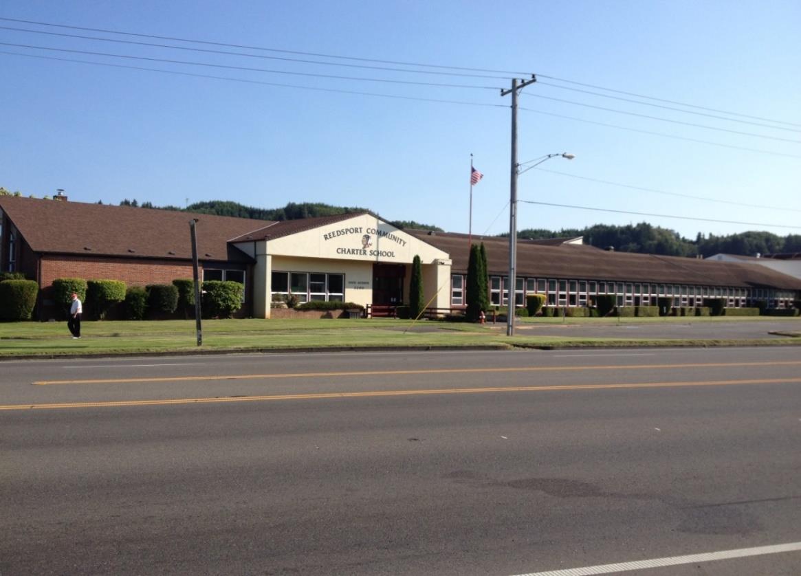 Figure 18 · Reedsport Union High School (now a Community Charter School).