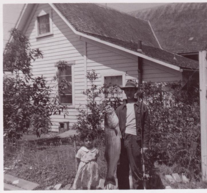 Figure 24 · The 36 inch 30 LB Stripped Bass Caught in the Umpqua River.